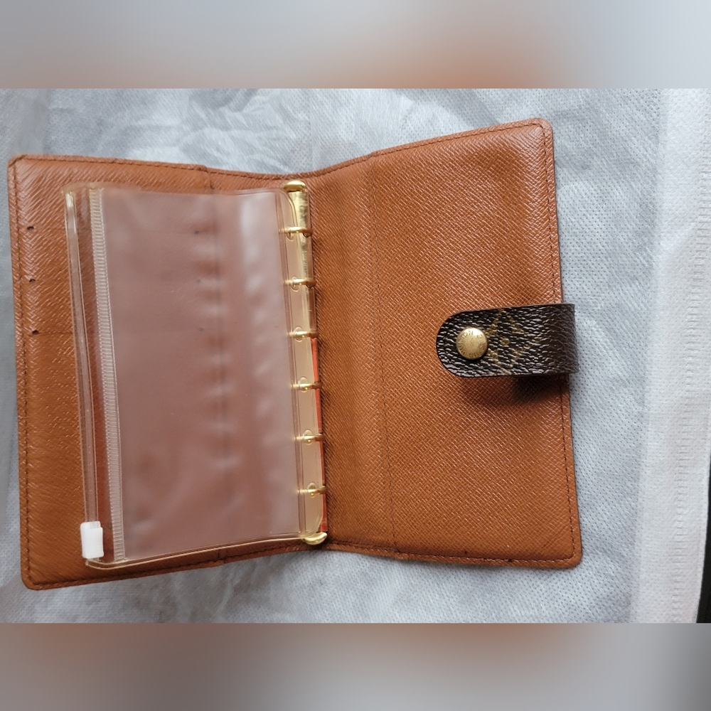 Louis Vuitton Monogram Canvas Small Ring Agenda Cover - Picture 5 of 16